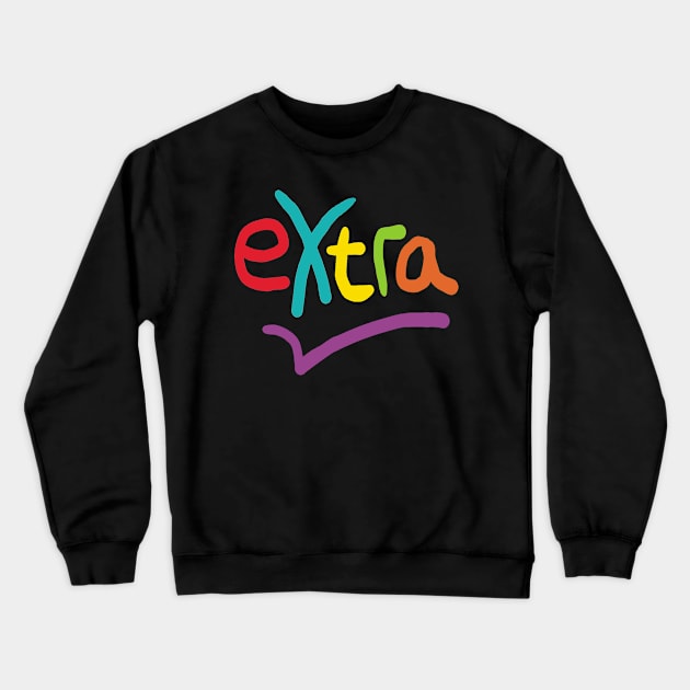 Extra Crewneck Sweatshirt by Mark Ewbie